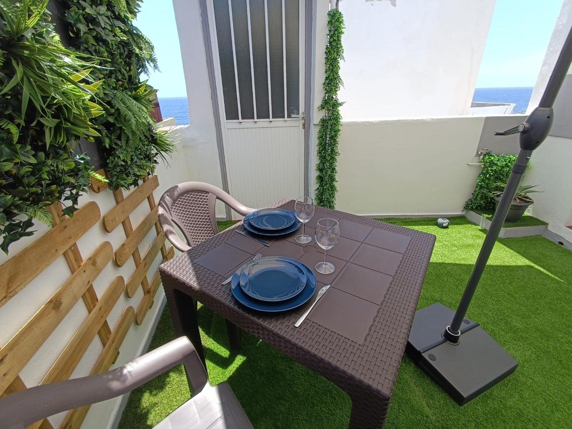 Appartement Avec Terrasse Et Vue Mer El Escobonal Exterior foto