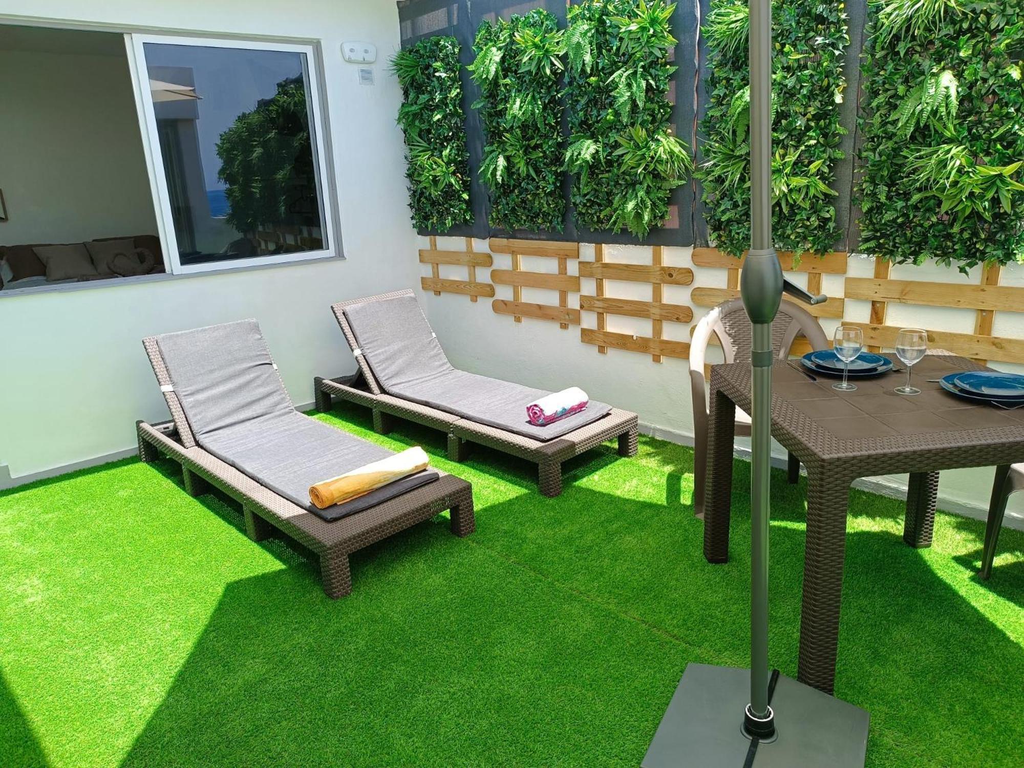 Appartement Avec Terrasse Et Vue Mer El Escobonal Exterior foto